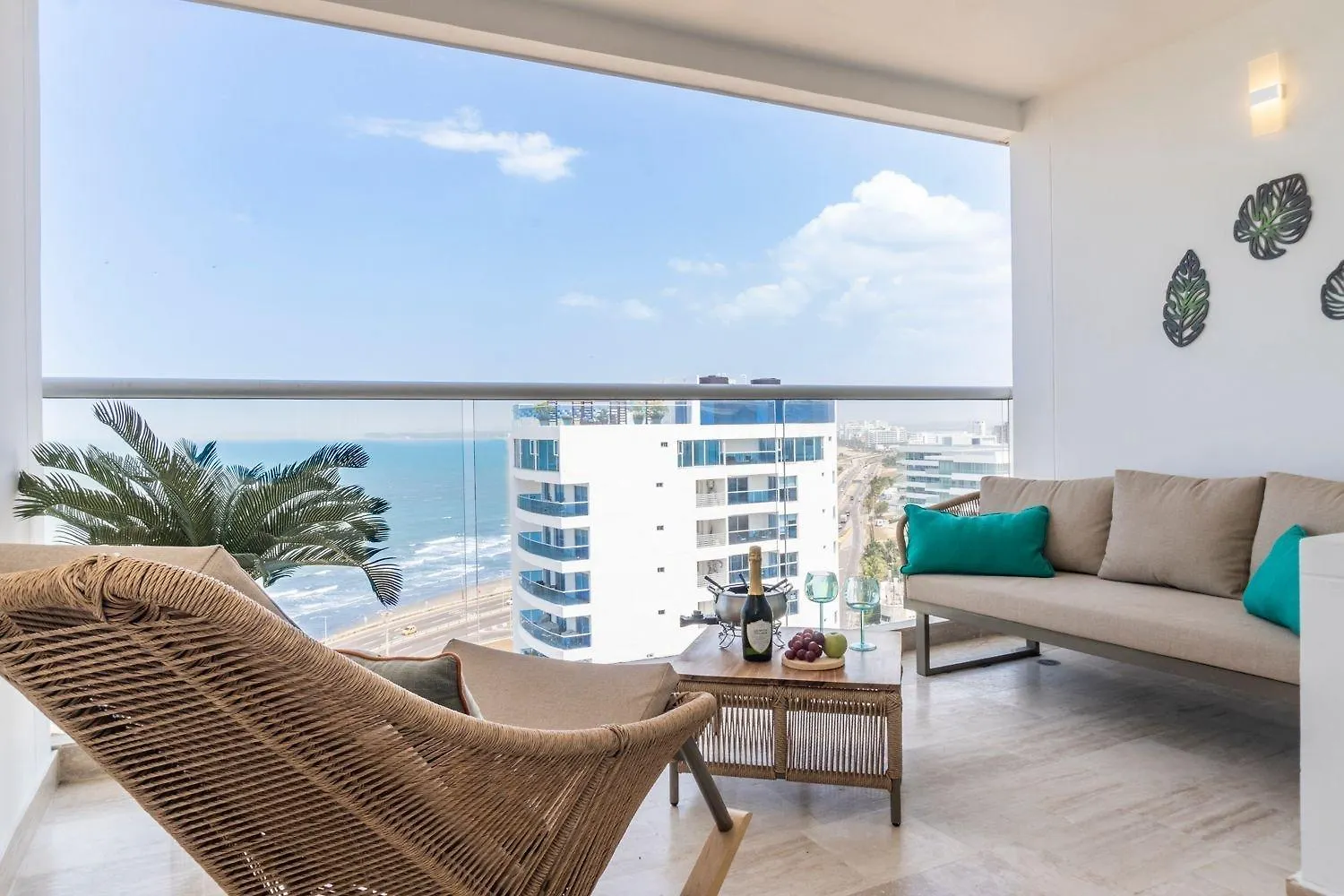 Apartmán Cb1528 Hermosa Suite - Loft Frente Al Mar Crespo Cartagena
