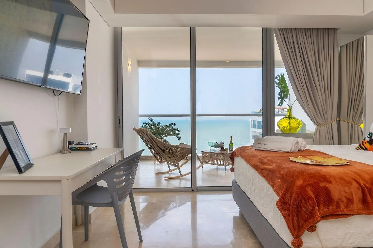 Apartmán Cb1528 Hermosa Suite - Loft Frente Al Mar Crespo Cartagena