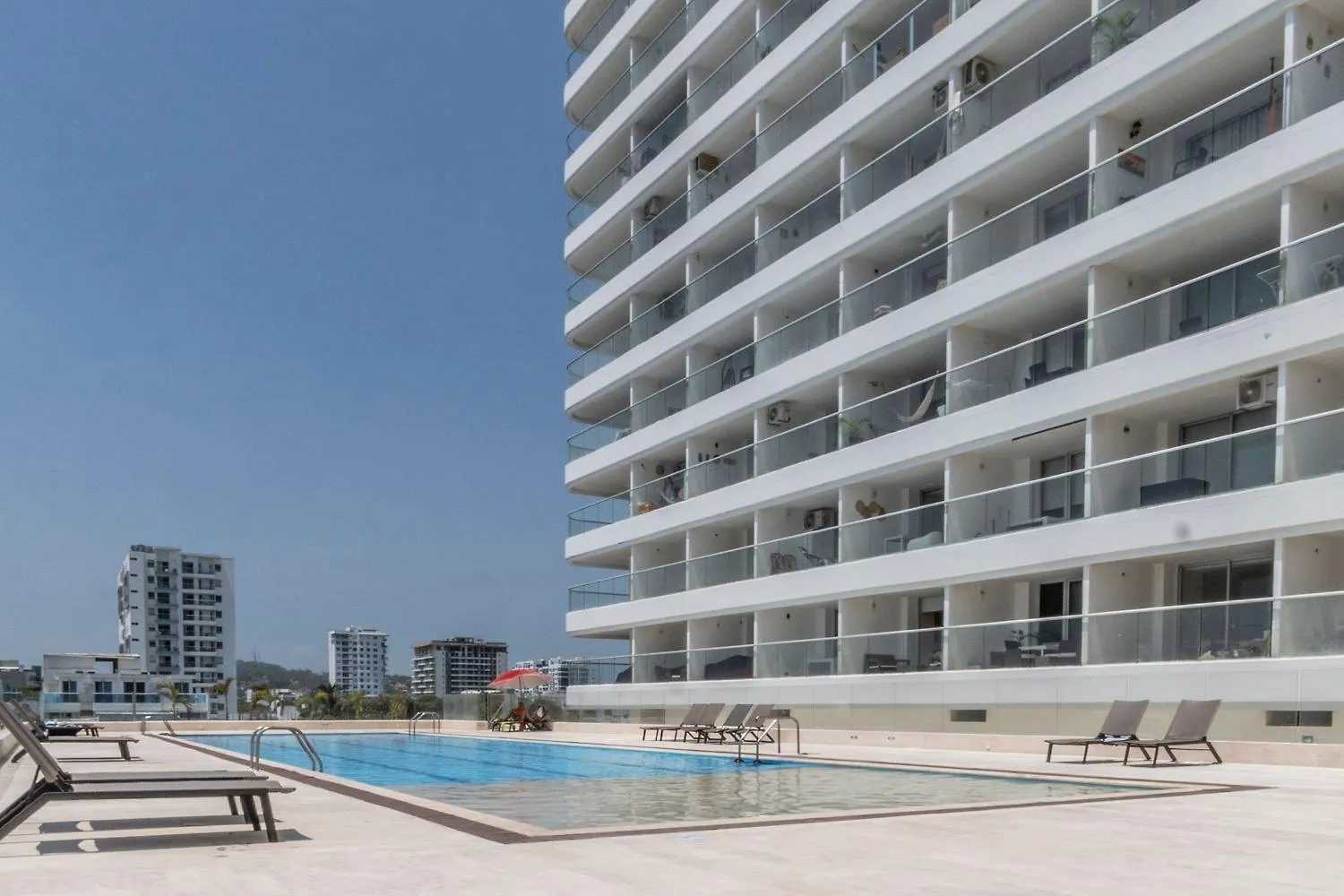 Cb1528 Hermosa Suite - Loft Frente Al Mar Crespo Cartagena Kolumbie